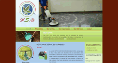 Desktop Screenshot of nettoyage-nsd-91.com